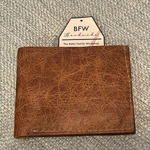New Handmade Leather Bi-fold
